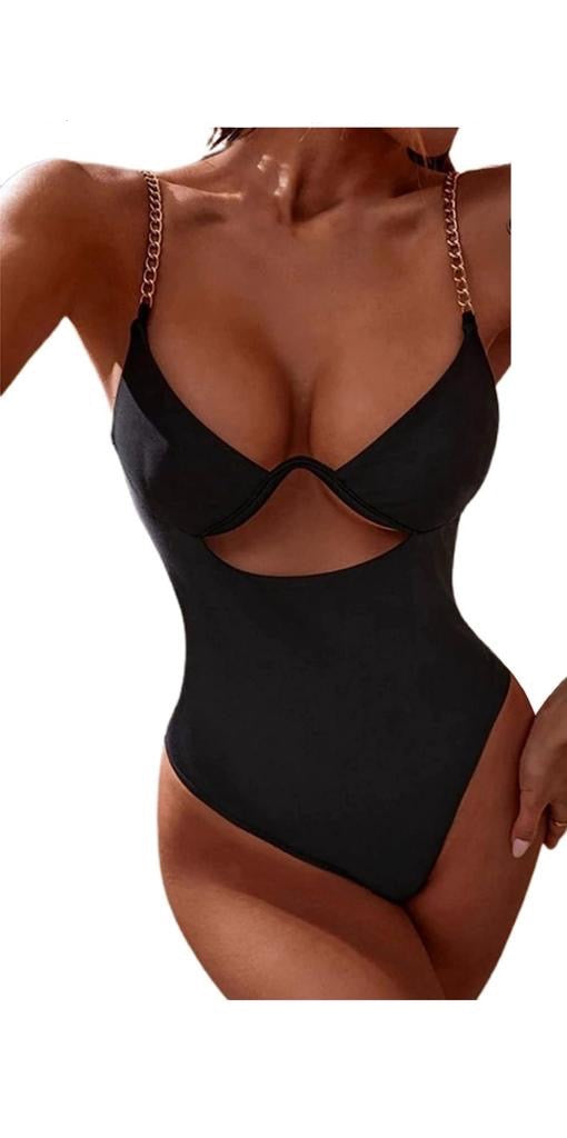 One piece bathing suit Size L