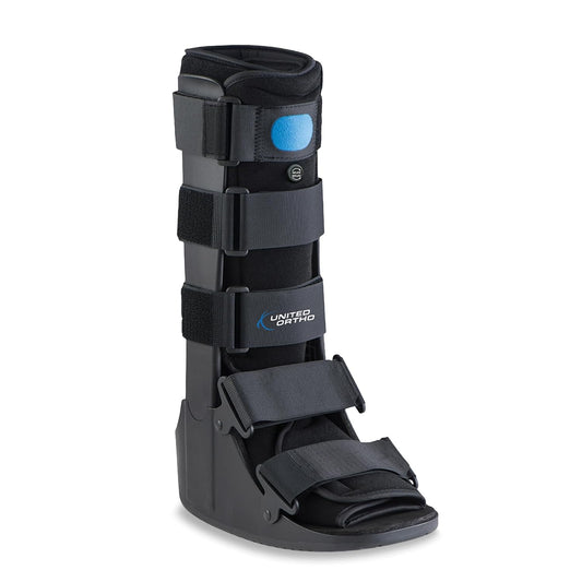 United Ortho Air Cam Walker Fracture Boot, Black