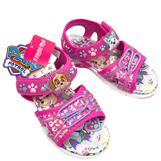 Nickelodeon Girls' Paw Patrol Light-Up Sandals
