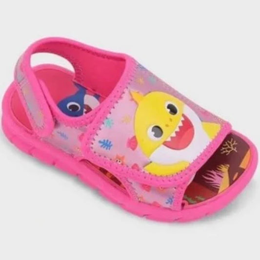 Nickelodeon Girls' Baby Shark Sandals
