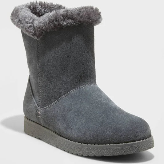 Universal Thread™ Women's Cat Faux Fur Winter Boots